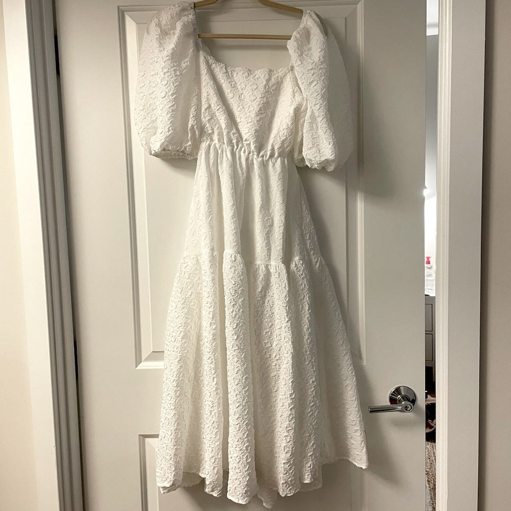 Shein Puffer Sleeve Dress